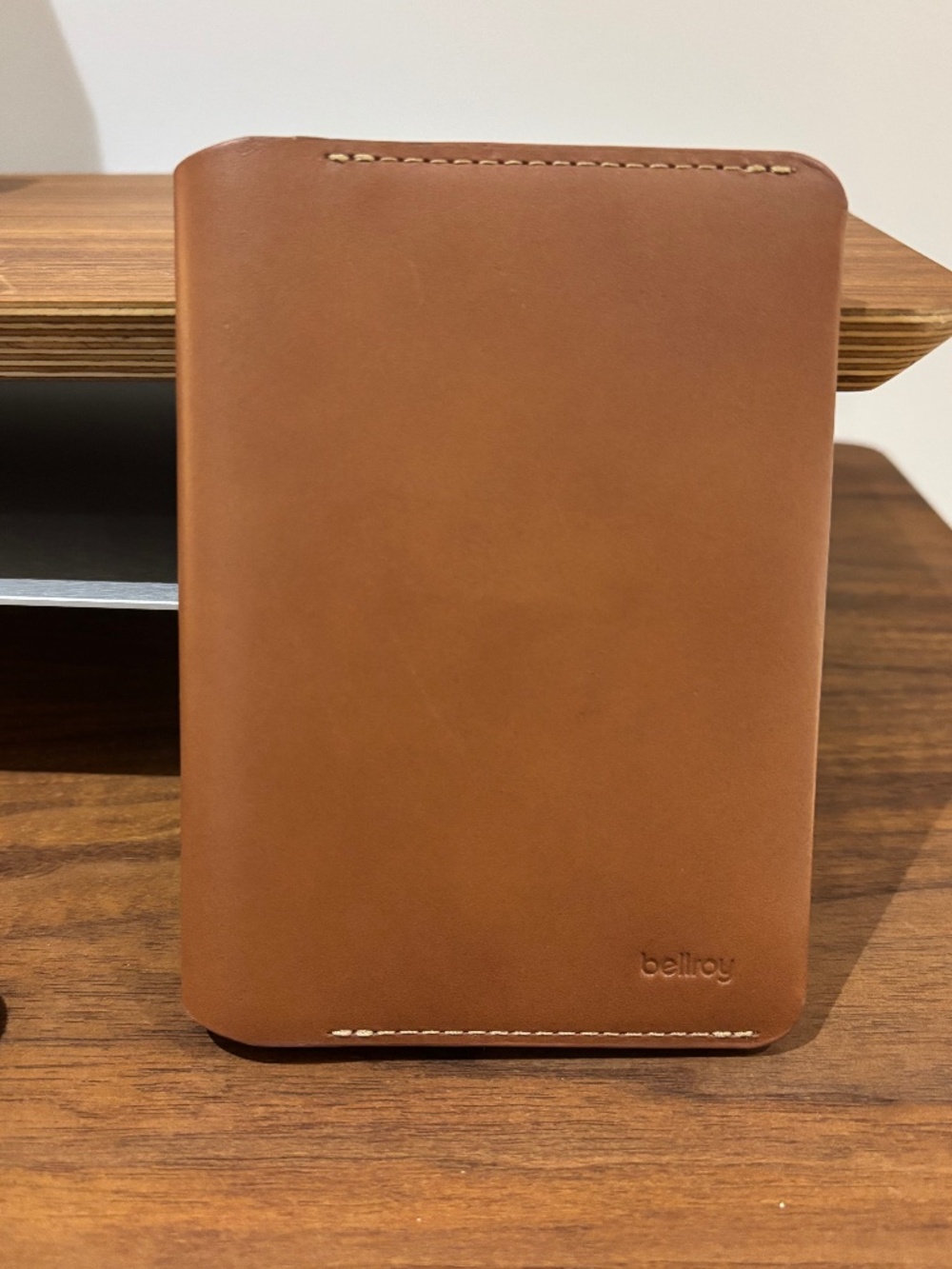 Leather Passport Cover (Caramel)